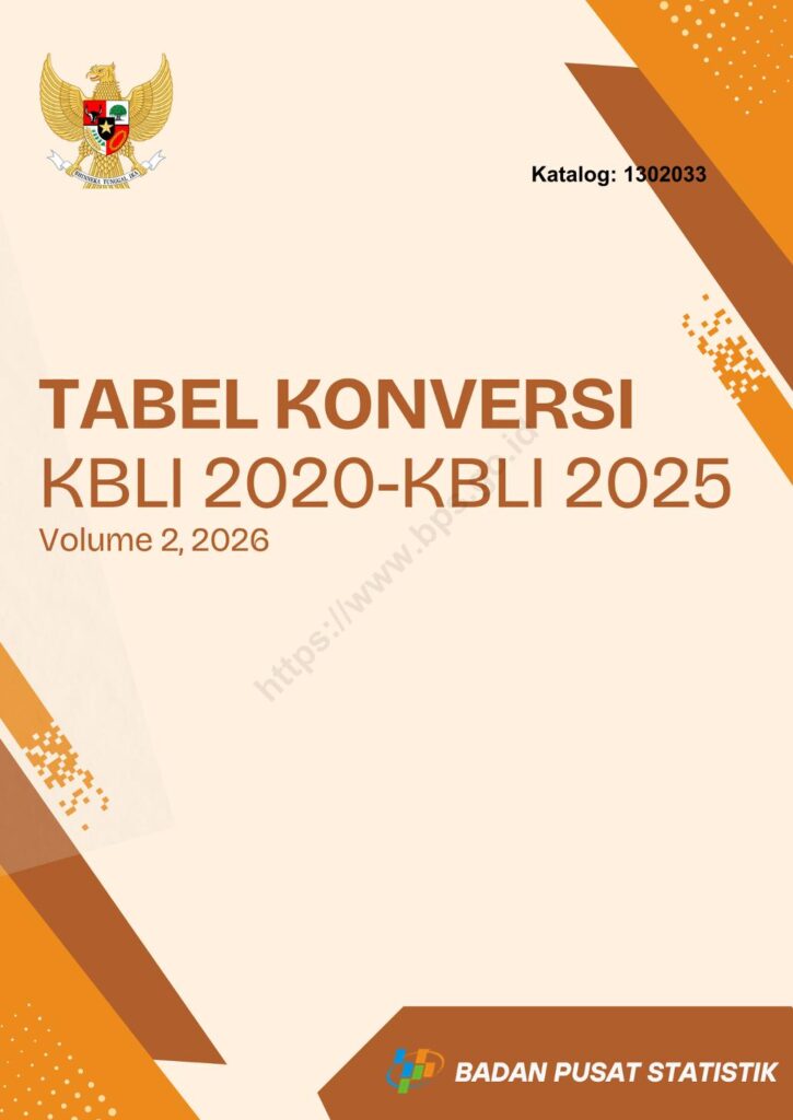 Tabel Konversi KBLI 2020 ke 2025